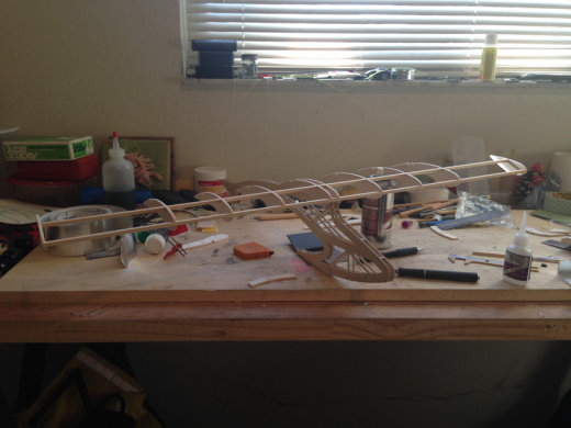 Glider Model简易滑翔机结构3D图纸 STP格式缩略图